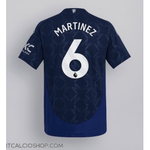 Manchester United Lisandro Martinez #6 Seconda Maglia 2024-25 Manica Corta